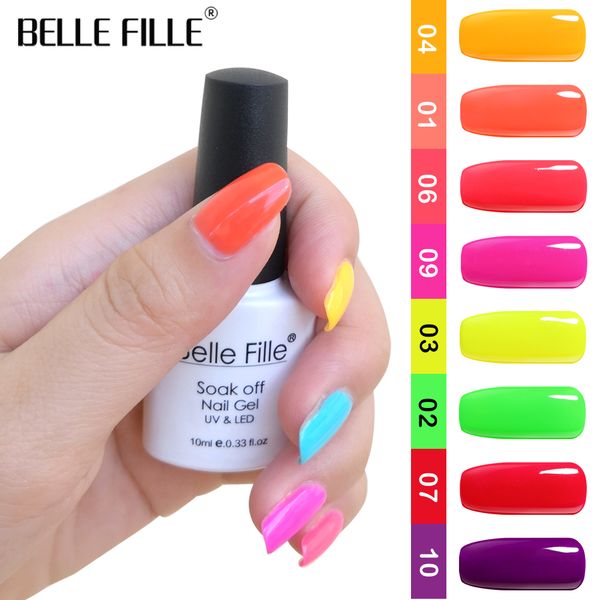 belle fille 10ml neon color series 3pcs/lot uv gel nail polish soak off gel polish gellak nails varnish vernis semi permanent, Red;pink
belle fille 10ml neon color series 3pcs/lot uv gel nail polish soak off gel polish gellak nails varnish vernis semi permanent, Red;pink