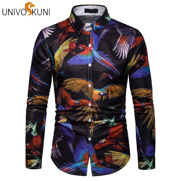 univos kuni mens summer beach hawaiian shirt brand short sleeve floral shirts men casual holiday vacation camisa masculina j515, White;black
univos kuni mens summer beach hawaiian shirt brand short sleeve floral shirts men casual holiday vacation camisa masculina j515, White;black