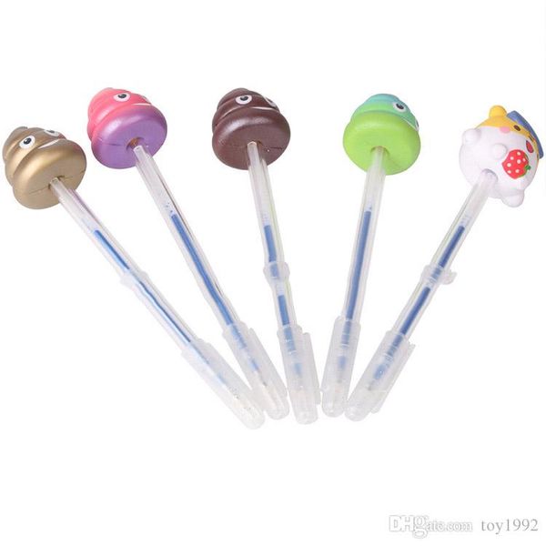 нового pu творческого аромат болотистого pen set личность мультфильм перо милый подарок для детей декомпрессии творческих канцелярских игруш