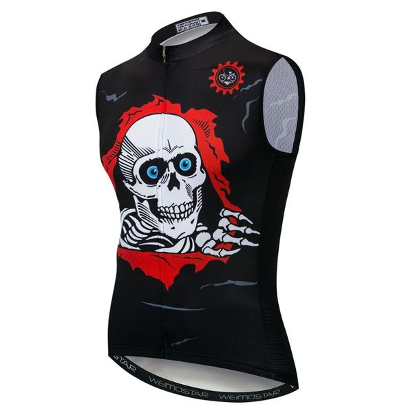 weimostar cycling vest men summer reflective skull bike clothing sport bicycle vests sleeveless quick dry cycling jersey, Black
weimostar cycling vest men summer reflective skull bike clothing sport bicycle vests sleeveless quick dry cycling jersey, Black