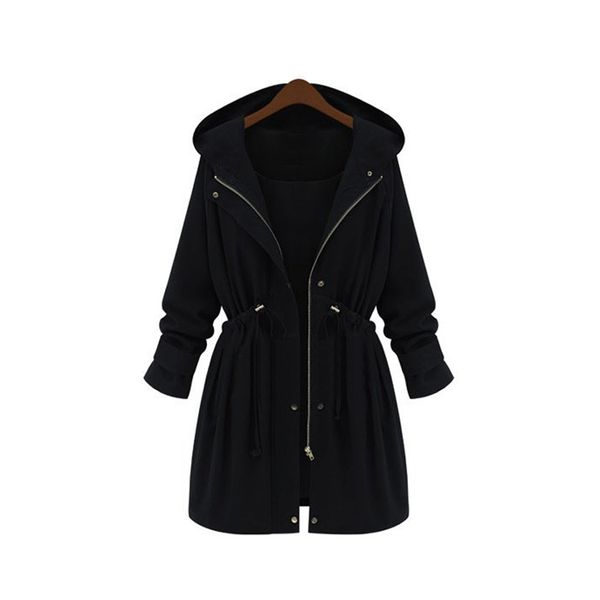 bella philosophy women autumn long outwears ladies casual solid drawstring jacket female thin plus size drawstring overcoat, Black;brown
bella philosophy women autumn long outwears ladies casual solid drawstring jacket female thin plus size drawstring overcoat, Black;brown