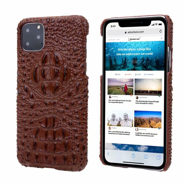 Дизайнер крокодиловая головка из натуральной кожи чехол для телефона для iPhone 11 Pro
Дизайнер крокодиловая головка из натуральной кожи чехол для телефона для iPhone 11 Pro