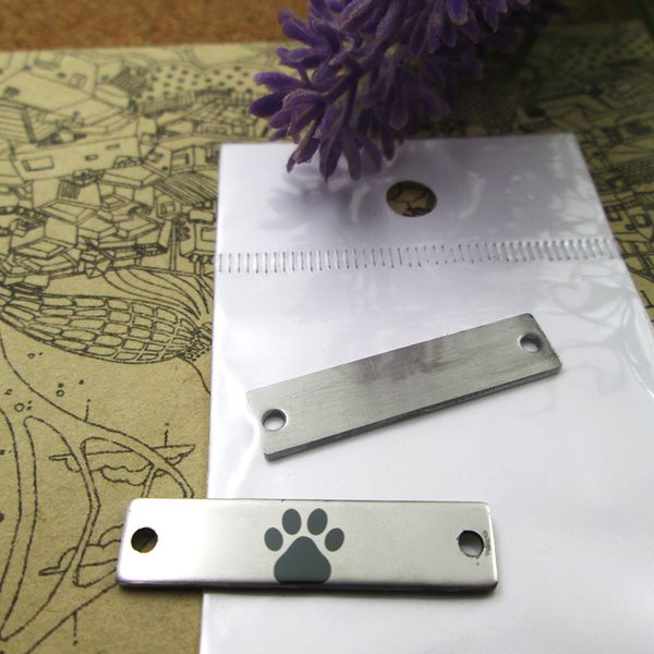 40pcs--"paw print connector"stainless steel charms more style for choosing diy charms pendants for necklace, Bronze;silver
40pcs--"paw print connector"stainless steel charms more style for choosing diy charms pendants for necklace, Bronze;silver