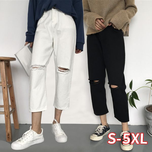 2020 лета нового отверстие джинсы больших прямые брюки женщин размера женщин теряют обрезанные штаны, Blue
2020 лета нового отверстие джинсы больших прямые брюки женщин размера женщин теряют обрезанные штаны, Blue