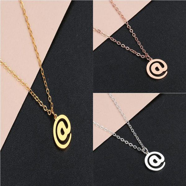 qiamni english words symbol @ alphabet pendants necklace for women fashion jewelry letter at initial a letter necklace bijoux, Silver
qiamni english words symbol @ alphabet pendants necklace for women fashion jewelry letter at initial a letter necklace bijoux, Silver