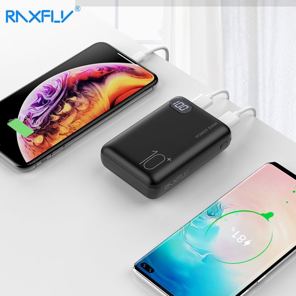 raxfly led display mini 10000mah power bank dual usb portable charger for iphone 11 pro max 7 xr powerbank for xiaomi poverbank
raxfly led display mini 10000mah power bank dual usb portable charger for iphone 11 pro max 7 xr powerbank for xiaomi poverbank