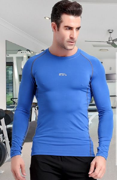 running shirts dry fit mens gym clothing scoop neck long sleeves qior diyo underwear body building suiit polyester apparel, Black;blue
running shirts dry fit mens gym clothing scoop neck long sleeves qior diyo underwear body building suiit polyester apparel, Black;blue