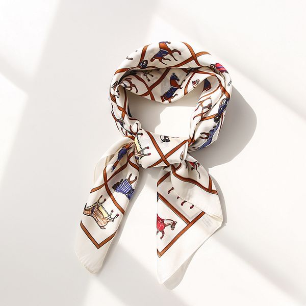 yishine 70*70 cm 4 colors new silk scarf retro grids carriage printed women shawl satin squares head bag decorative scarves, Blue;gray
yishine 70*70 cm 4 colors new silk scarf retro grids carriage printed women shawl satin squares head bag decorative scarves, Blue;gray