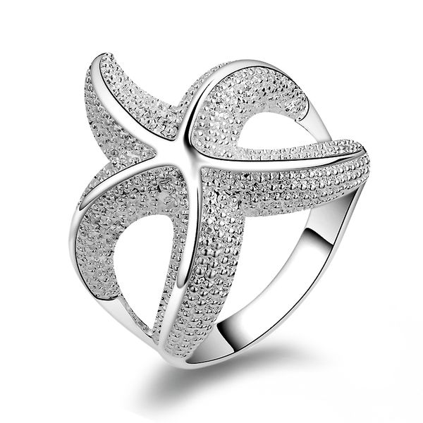 new silver-plated female ring personality charm temperament female wild starfish hand jewelry, Slivery;golden
new silver-plated female ring personality charm temperament female wild starfish hand jewelry, Slivery;golden