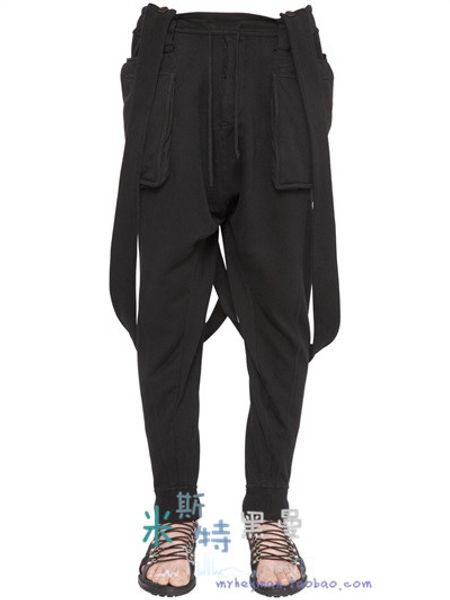 new 2017 men clothing hair stylist casual three dimensional large pocket knitted suspenders trousers bib pants singer costumes, Black
new 2017 men clothing hair stylist casual three dimensional large pocket knitted suspenders trousers bib pants singer costumes, Black
