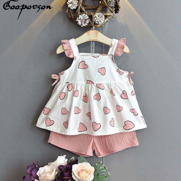 gooporson girls outfits summer bow tie love sleeveless shorts cute korean little girl clothing set fashion children clothes, White
gooporson girls outfits summer bow tie love sleeveless shorts cute korean little girl clothing set fashion children clothes, White