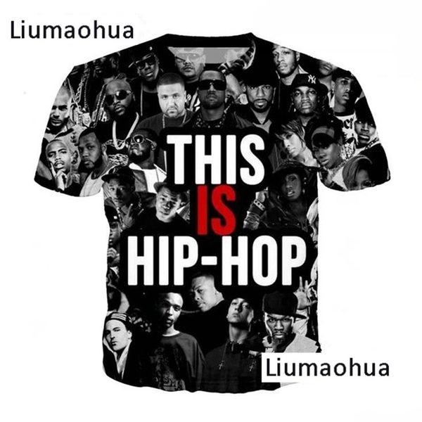 liumaohua summer men women casual short sleeve pullovers 3d printing hip hop brand clothing, White;black
liumaohua summer men women casual short sleeve pullovers 3d printing hip hop brand clothing, White;black