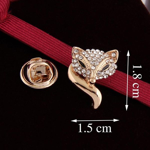 jewelry full diamond charm fox beautiful brooch animal corsage scarf buckle, Gray
jewelry full diamond charm fox beautiful brooch animal corsage scarf buckle, Gray
