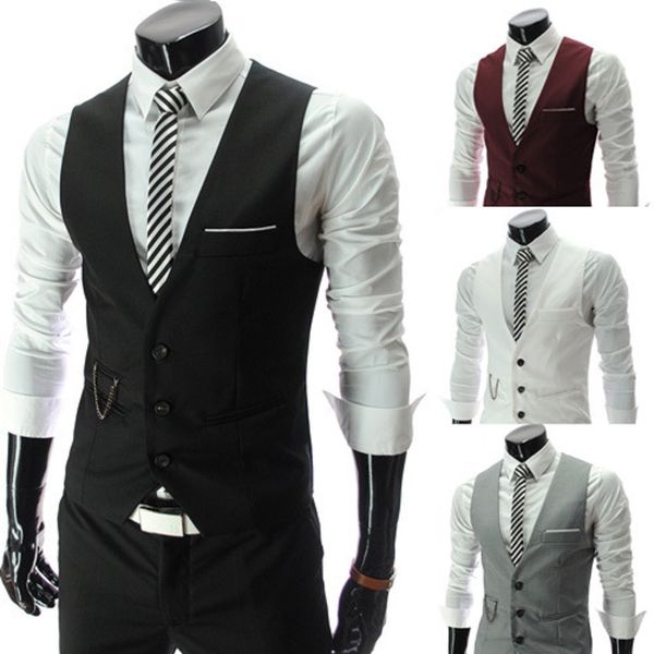 o yeah great mens suit vest sleeveless male waistcoat slim fit vest waistcoat business classic social, Black;white
o yeah great mens suit vest sleeveless male waistcoat slim fit vest waistcoat business classic social, Black;white