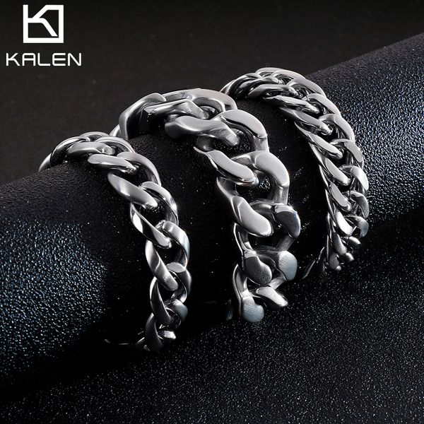 14/20mm big cuban curb chain bracelet for men boy stainless steel high polished classic bracelet, Black
14/20mm big cuban curb chain bracelet for men boy stainless steel high polished classic bracelet, Black