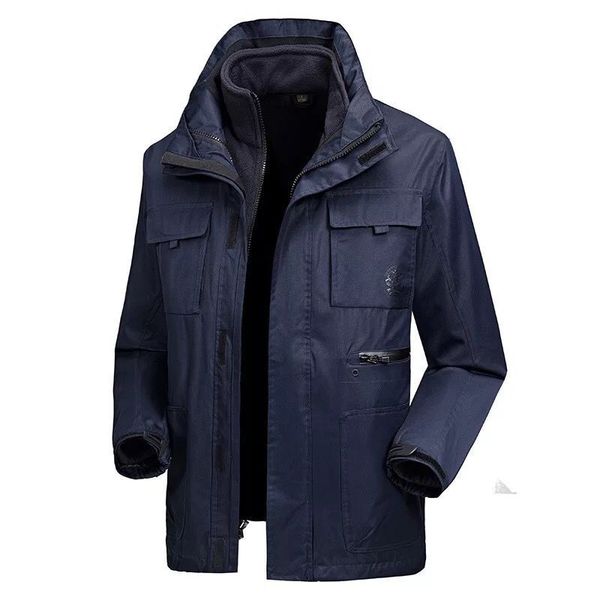 autumn and winter new style three-in-one outdoor waterproof breathable plus-size mountaineering men's two piece set raincoat
autumn and winter new style three-in-one outdoor waterproof breathable plus-size mountaineering men's two piece set raincoat