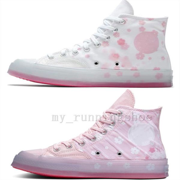 chuck 70hi cherry blossoms pink white flower 70s women canvas sneakers shoes powder jelly bottom girls 1970s casual shoes trainers 35-39
chuck 70hi cherry blossoms pink white flower 70s women canvas sneakers shoes powder jelly bottom girls 1970s casual shoes trainers 35-39