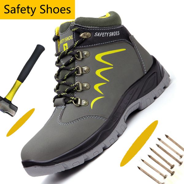 pu leather steel toe safety shoes for men winter boots men construction safety work boots waterproof outdoor hiking shoes, Black
pu leather steel toe safety shoes for men winter boots men construction safety work boots waterproof outdoor hiking shoes, Black