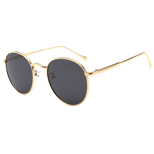 round gold frame sunglasses men and women round summer style gold and silver frame glasses uv lens equipped case 20, White;black
round gold frame sunglasses men and women round summer style gold and silver frame glasses uv lens equipped case 20, White;black