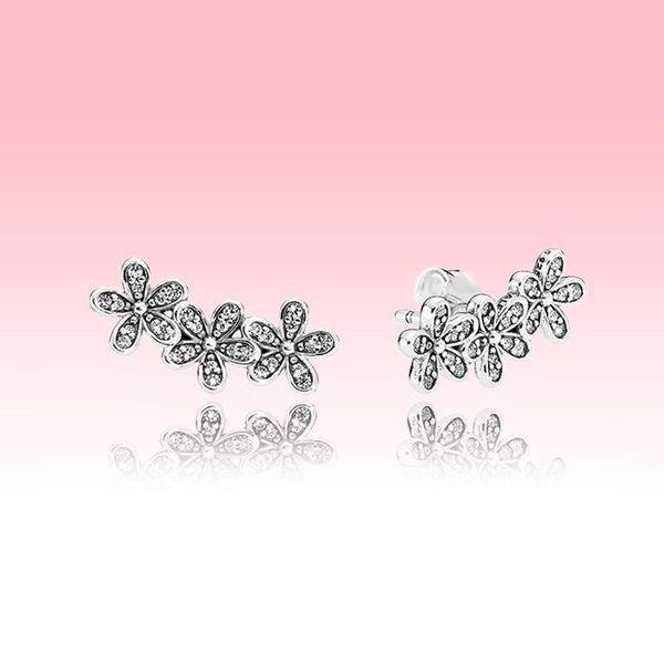 authentic 925 sterling silver shining daisy stud earrings women girls summer jewelry with original box for pandora cz diamond earring set, Golden;silver
authentic 925 sterling silver shining daisy stud earrings women girls summer jewelry with original box for pandora cz diamond earring set, Golden;silver