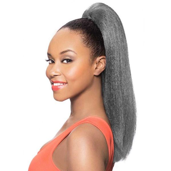 grey ponytail wrap around extension remy human hair 18inch one piece hair extensions silver wrap ponytail real straight hair grey color, Black
grey ponytail wrap around extension remy human hair 18inch one piece hair extensions silver wrap ponytail real straight hair grey color, Black