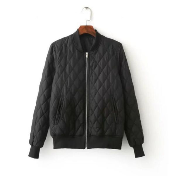 2019 new ln2878 autumn winter quilting bomber jacket women coat zipper long sleeve winter jacket cotton-padded pink outwears, Black
2019 new ln2878 autumn winter quilting bomber jacket women coat zipper long sleeve winter jacket cotton-padded pink outwears, Black