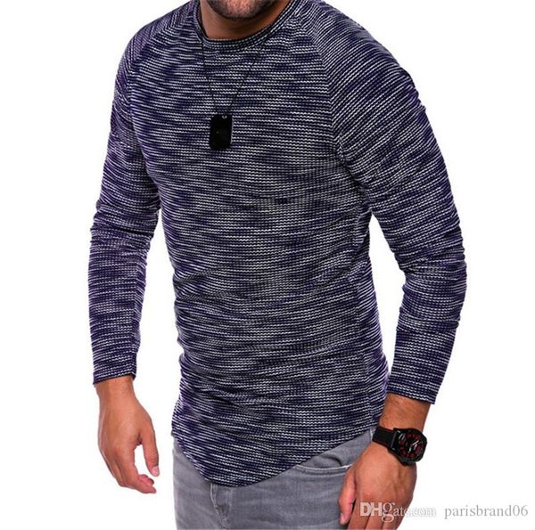 mens designer solid tshirts fashion long sleeve tees casual slim mens clothing, White;black
mens designer solid tshirts fashion long sleeve tees casual slim mens clothing, White;black