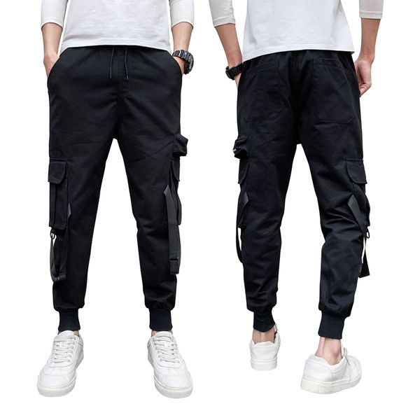 darkly style hip hop streetwear cargo ribbons pants men casual cotton 2020 new autumn harem pants mens joggers tousers black
darkly style hip hop streetwear cargo ribbons pants men casual cotton 2020 new autumn harem pants mens joggers tousers black