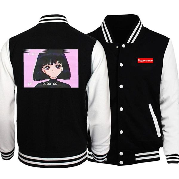 anime vaporwave baseball jacket men harajuku japanese streetwear mens baseball uniform 2019 autumn tracksuit sad girl retro coat, Black;brown
anime vaporwave baseball jacket men harajuku japanese streetwear mens baseball uniform 2019 autumn tracksuit sad girl retro coat, Black;brown