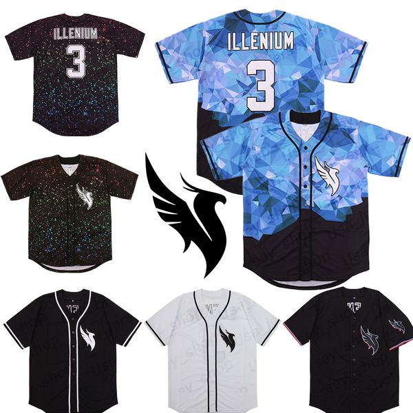 custom illenium jersey singer 3# men's white black stitched fashion version diamond edition baseball jerseys ing, Blue;black
custom illenium jersey singer 3# men's white black stitched fashion version diamond edition baseball jerseys ing, Blue;black