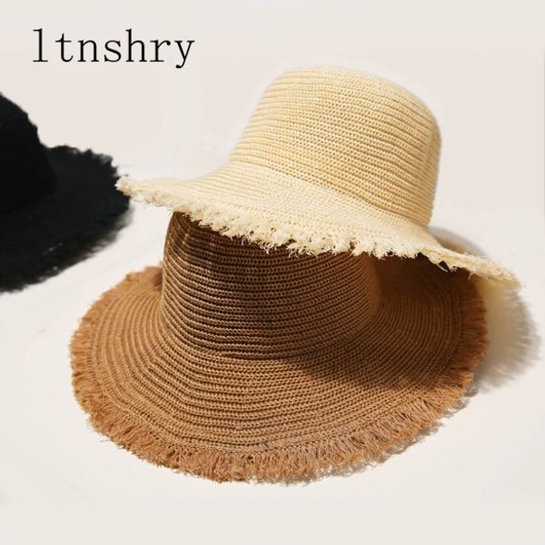 summer wide brim fisherman hat beach sun hats bucket cap women ladies breathable paper straw hat sunshade beach cap foldable, Blue;gray
summer wide brim fisherman hat beach sun hats bucket cap women ladies breathable paper straw hat sunshade beach cap foldable, Blue;gray