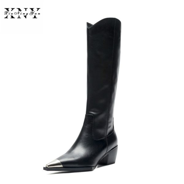 xiuningyan cow leather women boots pointed toe footwear unusual high heels female boot over the knee woman winter shoes 2019 new, Black
xiuningyan cow leather women boots pointed toe footwear unusual high heels female boot over the knee woman winter shoes 2019 new, Black