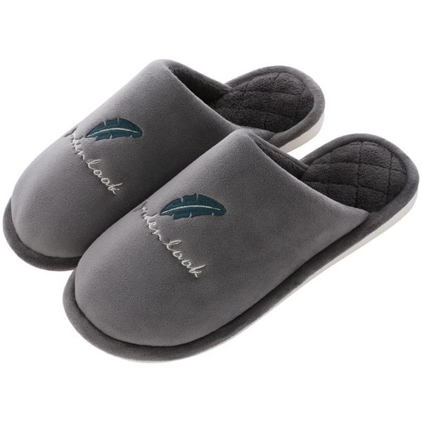 new men's shoes warm non-slip floor home bedroom slippers soft woman indoor shoes, Black
new men's shoes warm non-slip floor home bedroom slippers soft woman indoor shoes, Black