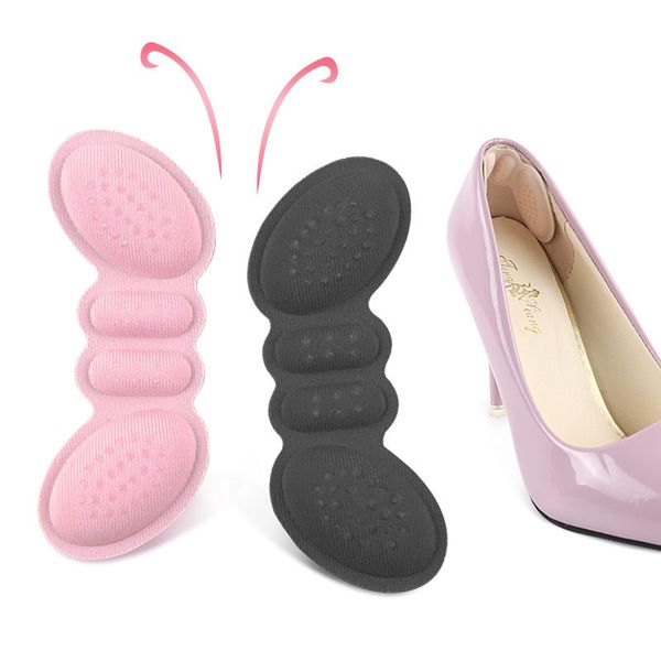 1pair adhesive patch insole cushion pads anti-wear heel liner pain relief shoes accessories heel cushions for shoes hard-wearing, Black
1pair adhesive patch insole cushion pads anti-wear heel liner pain relief shoes accessories heel cushions for shoes hard-wearing, Black