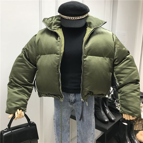 z-zoux women parka standing collar short women coats jackets winter black green white vintage all match womens winter coat 2019
z-zoux women parka standing collar short women coats jackets winter black green white vintage all match womens winter coat 2019