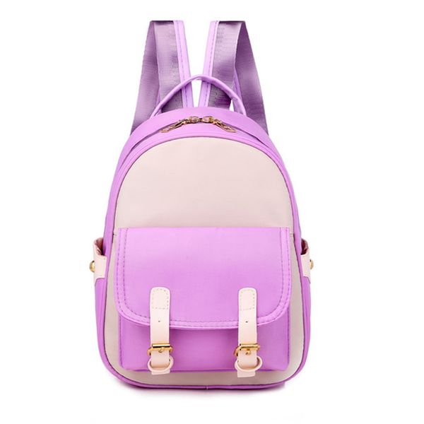 brand mini backpack 2020 new nylon cloth ladies stitching multifunctional bag luxury designer ladies travel bag purple main
brand mini backpack 2020 new nylon cloth ladies stitching multifunctional bag luxury designer ladies travel bag purple main