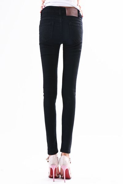 women's jeans fashion women 2021 autumn streetwear high waist elastic skinny slim fit washed denim long pencil pants trousers, Blue
women's jeans fashion women 2021 autumn streetwear high waist elastic skinny slim fit washed denim long pencil pants trousers, Blue
