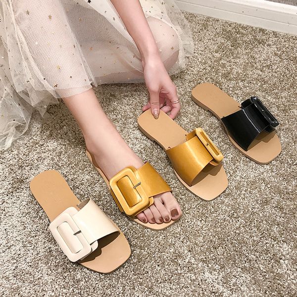shoes woman 2020 woman's slippers rubber flip flops loafers rivet low shale female beach square toe new hawaiian sabot summer, Black
shoes woman 2020 woman's slippers rubber flip flops loafers rivet low shale female beach square toe new hawaiian sabot summer, Black