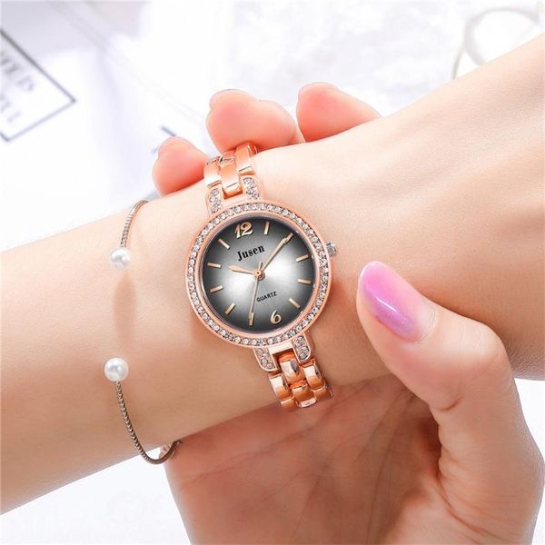fashion simple inlaid strap watch bracelet watch ladies quartz gift 2020 new women watches luxury ladies jewelry, Slivery;brown
fashion simple inlaid strap watch bracelet watch ladies quartz gift 2020 new women watches luxury ladies jewelry, Slivery;brown