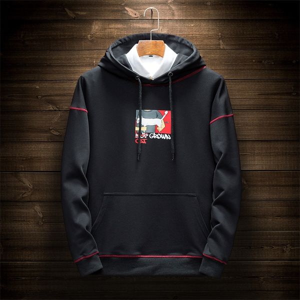 2018 осень одежда новинка's hoodie корейского стиля men сыпучего-fit mock двухсекционной пара одежда мужчина и женщины студенты trend, Black
2018 осень одежда новинка's hoodie корейского стиля men сыпучего-fit mock двухсекционной пара одежда мужчина и женщины студенты trend, Black