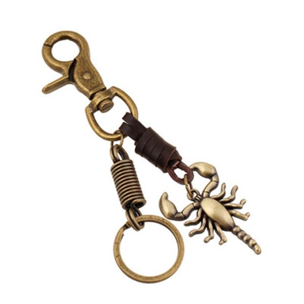 scorpion animal pendant key chain stainless steel exquisite fashion punk keychain men jewelry birthday gift, Silver
scorpion animal pendant key chain stainless steel exquisite fashion punk keychain men jewelry birthday gift, Silver