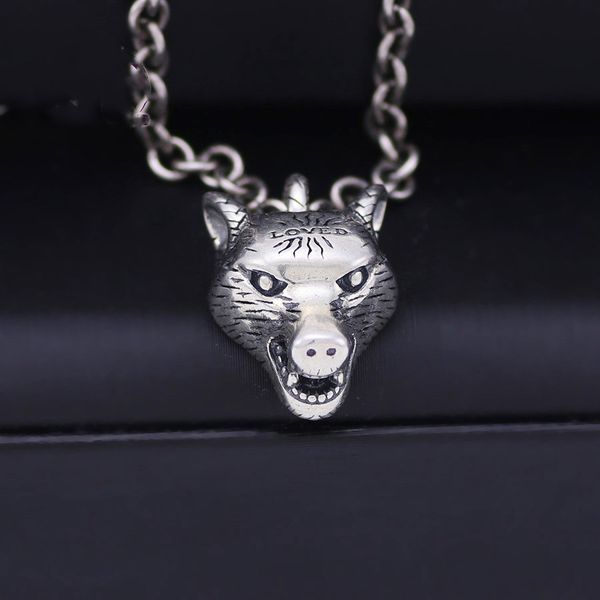 vintage 925 sterling silver necklace men's anger forest series wolf head pendant necklace wild aj men and women couples necklace
vintage 925 sterling silver necklace men's anger forest series wolf head pendant necklace wild aj men and women couples necklace