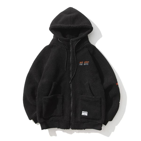 19 winter lambswood coat men's trend couple hooded cotton padded clothes thickened warm and handsome short cotton padded clothes, Black
19 winter lambswood coat men's trend couple hooded cotton padded clothes thickened warm and handsome short cotton padded clothes, Black