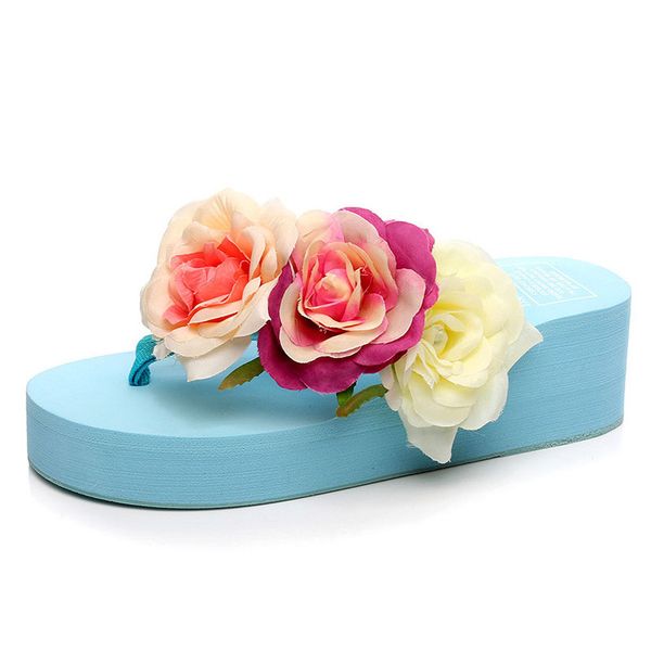 three flowers women summer beach sandals platform wedges slipper shoes woman high heels flip flops size 34-41 xkd8028, Black
three flowers women summer beach sandals platform wedges slipper shoes woman high heels flip flops size 34-41 xkd8028, Black