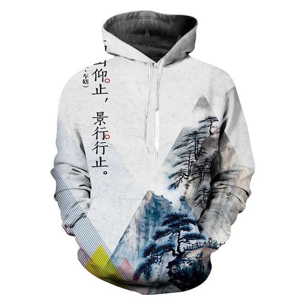 chinese style landscape painting hoodies sweatshirt hoody sweat homme 3d hoodies men sweatshirt new sale, Black
chinese style landscape painting hoodies sweatshirt hoody sweat homme 3d hoodies men sweatshirt new sale, Black