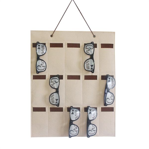 sunglasses organizer with 15 pockets hanging storage bag fashion 15 slots felt sunglasses holder wall hanger 19.6x15.7inch #r5
sunglasses organizer with 15 pockets hanging storage bag fashion 15 slots felt sunglasses holder wall hanger 19.6x15.7inch #r5