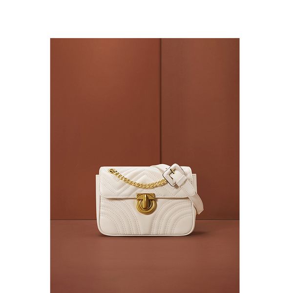 2020 new women's shoulder bag simple leather women's bag fashion wild small square ladies chain shoulder messenger 
2020 new women's shoulder bag simple leather women's bag fashion wild small square ladies chain shoulder messenger