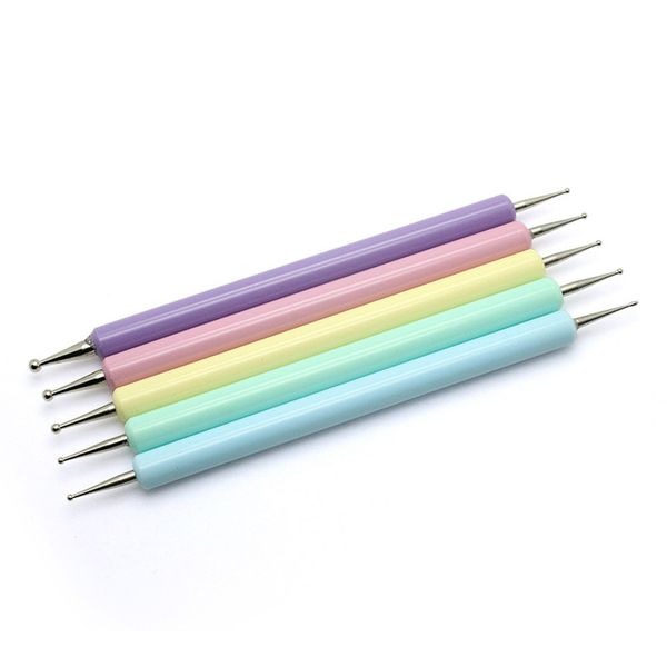 5 pcs/set 2 way dotting pen painting nail art tip dot paint manicure tools kit 789, Silver
5 pcs/set 2 way dotting pen painting nail art tip dot paint manicure tools kit 789, Silver