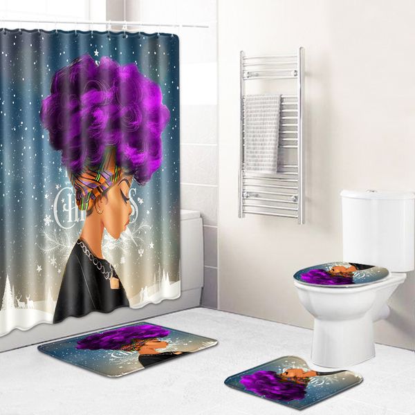 20african women's christmas creative shower curtain european and american cross border goods wholesale to map customized toilet carpet
20african women's christmas creative shower curtain european and american cross border goods wholesale to map customized toilet carpet