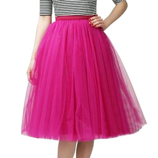 skirts tulle women pleated gauze knee length skirt tutu dancing faldas mujer moda 2021, Black
skirts tulle women pleated gauze knee length skirt tutu dancing faldas mujer moda 2021, Black